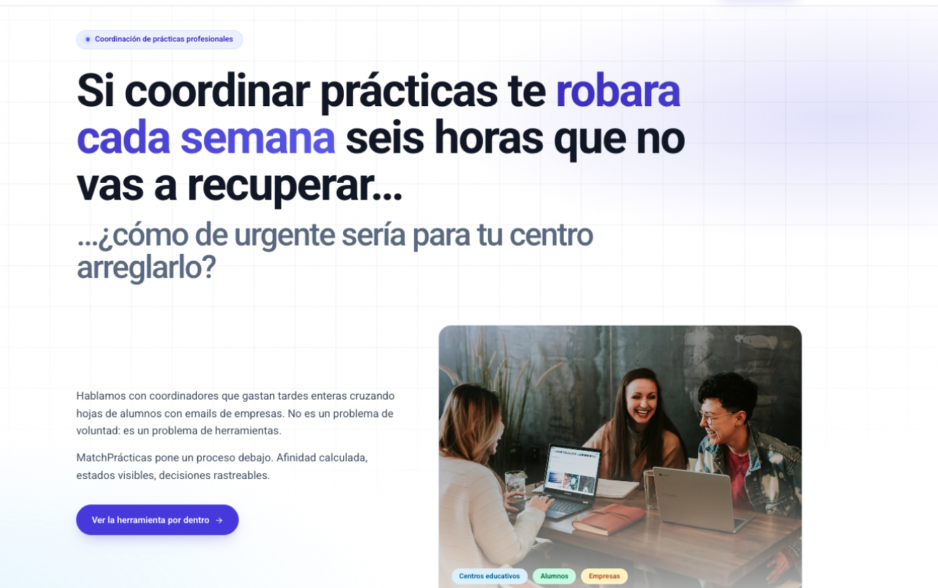 Match Prácticas — captura