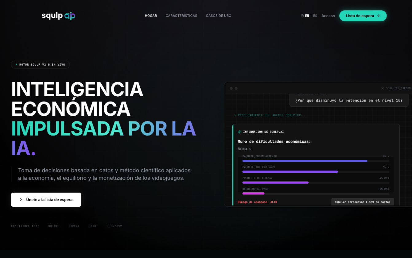 Squlp — Economic Intelligence Powered by AI